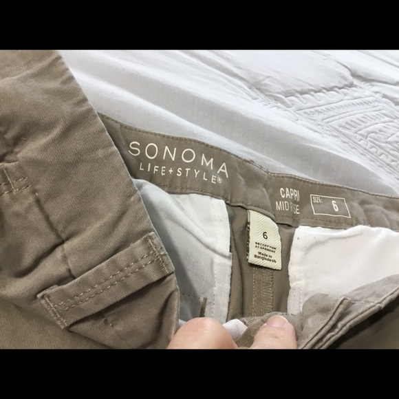 Sonoma Mid-rise Capri Pants - Picture 2 of 7
